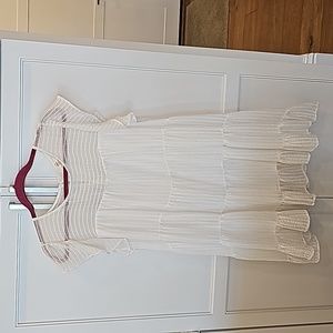 Entro White Swing Dress